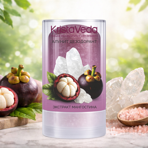 АЛУНИТ ДЕЗОДОРАНТ Мангостин KRISTAVEDA