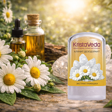 АЛУНИТ ДЕЗОДОРАНТ Ромашка KRISTAVEDA