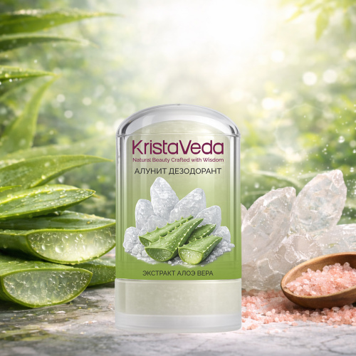 АЛУНИТ ДЕЗОДОРАНТ Алоэ вера KRISTAVEDA