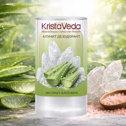 АЛУНИТ ДЕЗОДОРАНТ Алоэ вера KRISTAVEDA