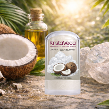 АЛУНИТ ДЕЗОДОРАНТ Кокос KRISTAVEDA