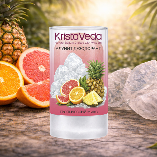 АЛУНИТ ДЕЗОДОРАНТ Тропический микс KRISTAVEDA
